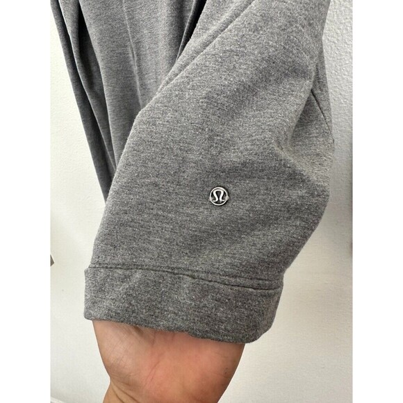 Lululemon Coast Wrap Long Sleeve Cardigan Sweater Modal Blend Gray Women's 10 - Picture 6 of 9